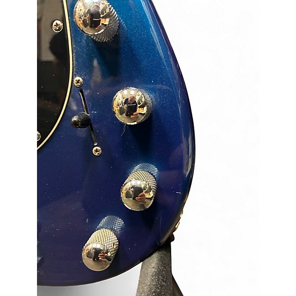 Used Ernie Ball Music Man Sterling 4 String Blue Pearl Electric Bass Guitar