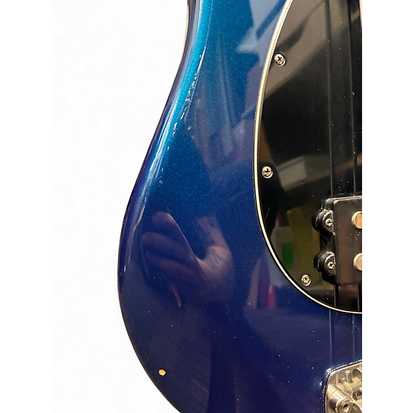 Used Ernie Ball Music Man Sterling 4 String Blue Pearl Electric Bass Guitar