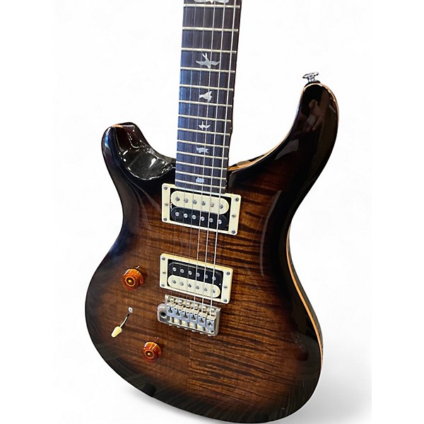 Used PRS CM25 SE Custom 24 Left Handed McCarty Tobacco Sunburst Electric Guitar