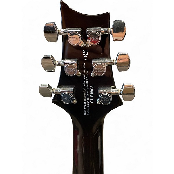 Used PRS CM25 SE Custom 24 Left Handed McCarty Tobacco Sunburst Electric Guitar