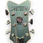 Used 2025 Gretsch Guitars G6136T Platnium Turquoise Hollow Body Electric Guitar