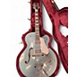Used 2025 Gretsch Guitars G6136T Platnium Turquoise Hollow Body Electric Guitar