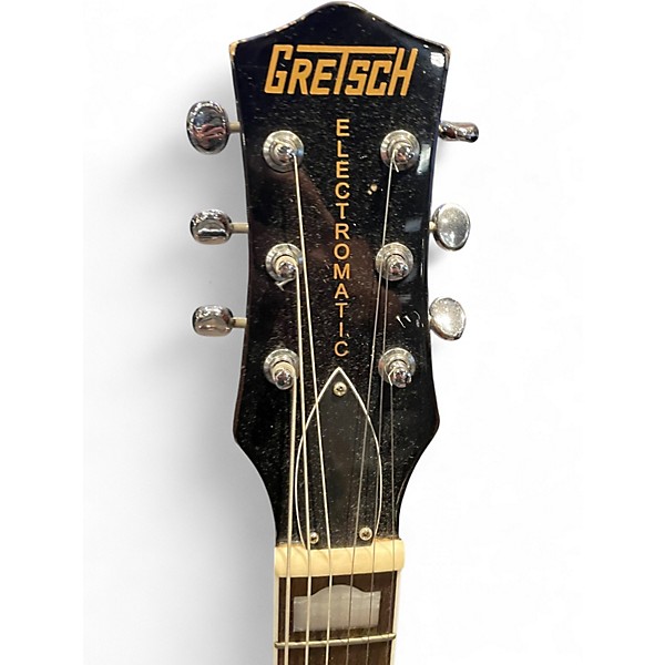 Used Gretsch Guitars G5230T Silver Sparkle Solid Body Electric Guitar