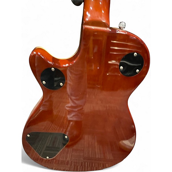 Used Gretsch Guitars G5230T Silver Sparkle Solid Body Electric Guitar