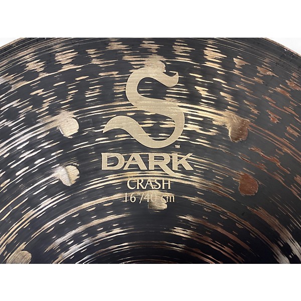 Used Zildjian 16in S family dark crash Cymbal