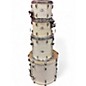Used Pearl 4 Piece EXR Export Series White Oyster Drum Kit thumbnail