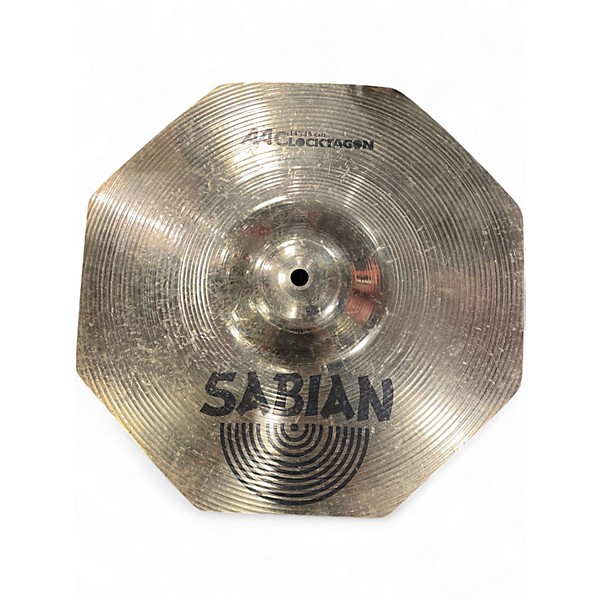 Used SABIAN 14in AA Clocktagon Cymbal