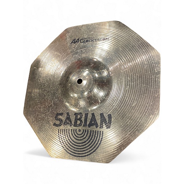 Used SABIAN 14in AA Clocktagon Cymbal