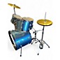 Used PDP by DW 5 Piece ENCORE BLUE SPARKLE Drum Kit