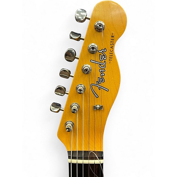 Used Fender Custom Shop Jimmy Page Telecaster White Solid Body Electric Guitar