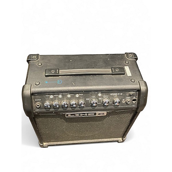 Used Line 6 Spider IV 15W 1X8 Guitar Combo Amp