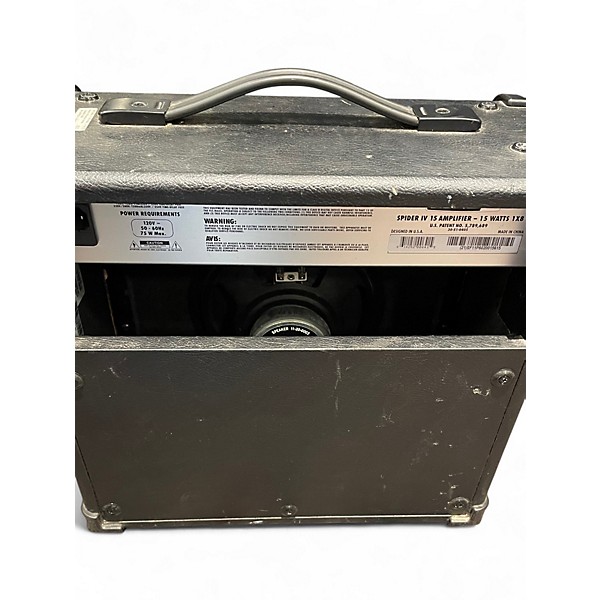 Used Line 6 Spider IV 15W 1X8 Guitar Combo Amp