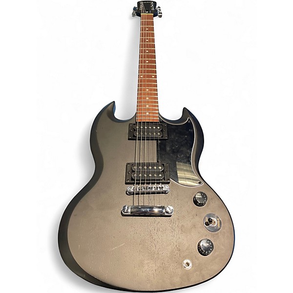 Used Epiphone SG Matte Black Solid Body Electric Guitar