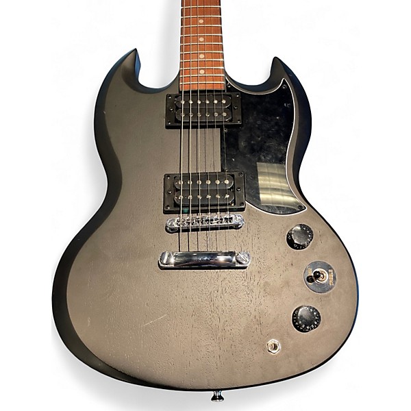 Used Epiphone SG Matte Black Solid Body Electric Guitar