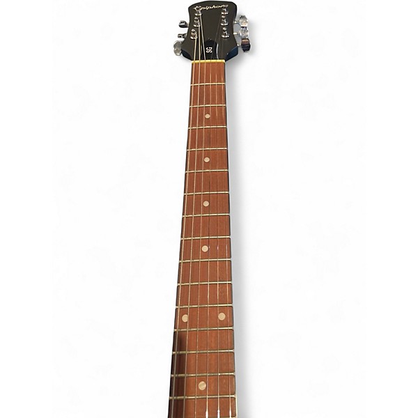 Used Epiphone SG Matte Black Solid Body Electric Guitar