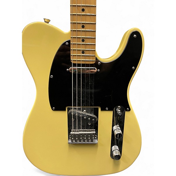 Used 2004 Fender American Standard Telecaster Butter Cream Solid Body Electric Guitar