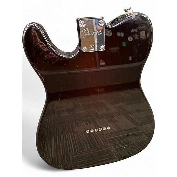 Used 2000s Fender special edition KOA telecaster 2 Tone Sunburst Solid Body Electric Guitar