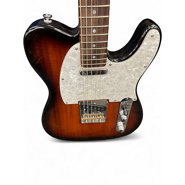 Used 2000s Fender special edition KOA telecaster 2 Tone Sunburst Solid Body Electric Guitar