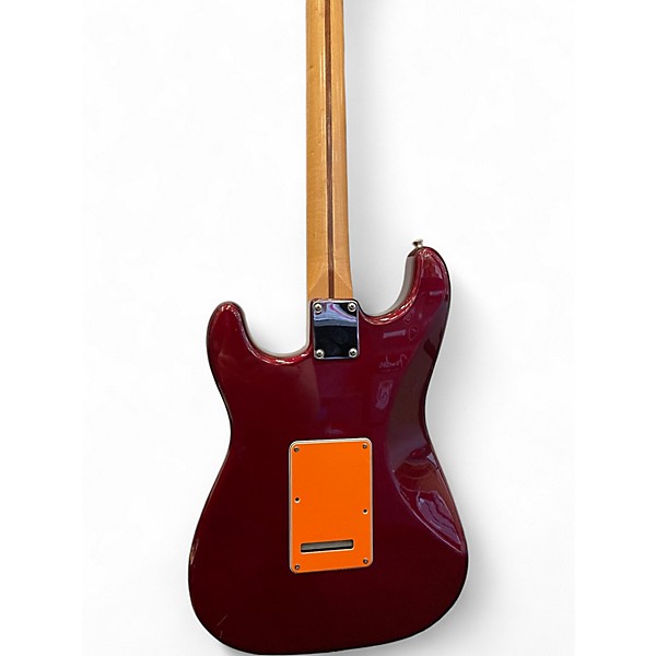 Used 1999 Fender STANDARD STRATOCASTER Midnight Wine Solid Body Electric Guitar