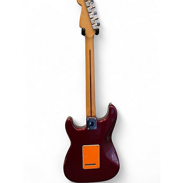 Used 1999 Fender STANDARD STRATOCASTER Midnight Wine Solid Body Electric Guitar