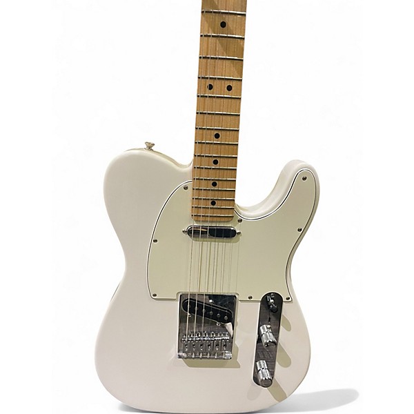 Used Fender Player Telecaster Polar White Solid Body Electric Guitar