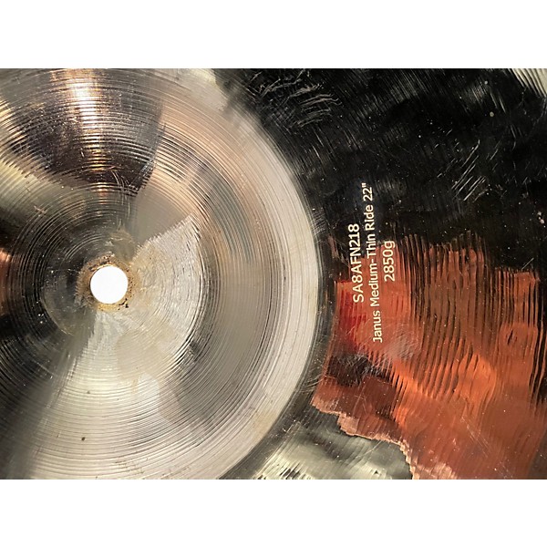 Used Samsun 22in MEDIUM THIN RIDE Cymbal