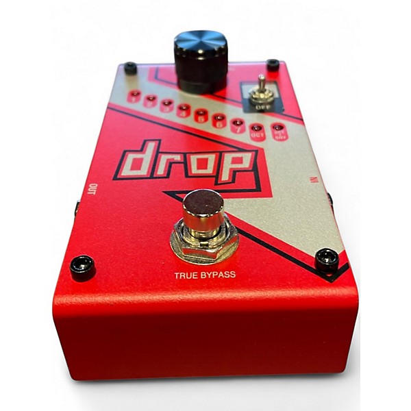 Used DigiTech The Drop Polyphonic Drop Tune Pitch-Shifter Effect Pedal