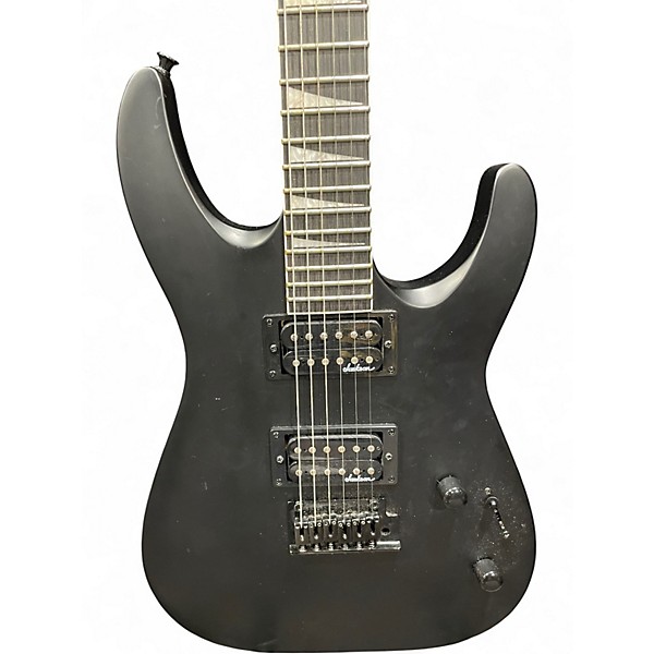 Used Jackson JS22 Dinky Black Solid Body Electric Guitar