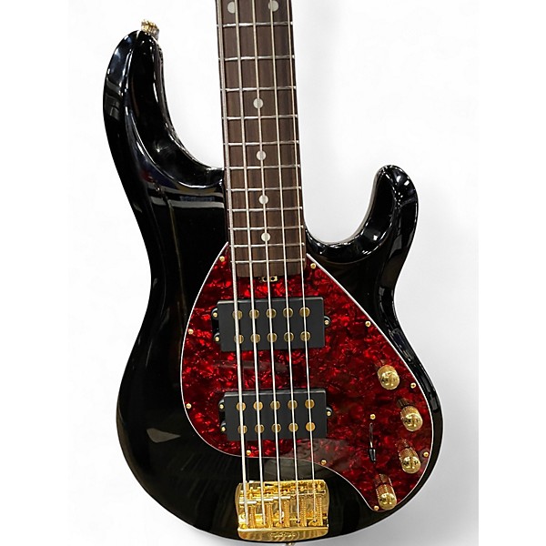 Used Ernie Ball Music Man StingRay 5 Special HH Black Electric Bass Guitar