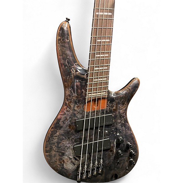 Used Ibanez SRMS805 DEEP TWILIGHT Electric Bass Guitar