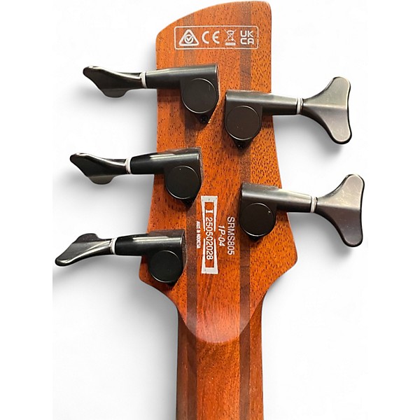 Used Ibanez SRMS805 DEEP TWILIGHT Electric Bass Guitar