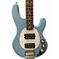 Used Sterling by Music Man StingRay Sub Series Sky Blue Electric Bass Guitar