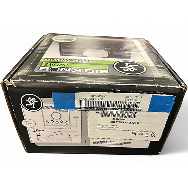 Used Mackie Big Knob Passive Volume Controller