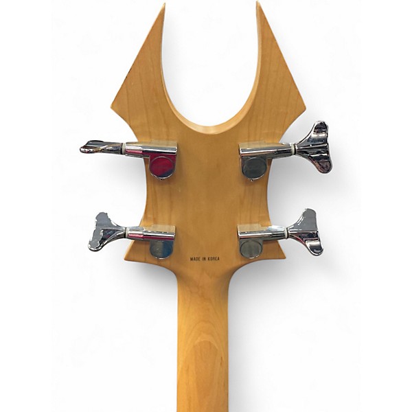 Used B.C. Rich platinum series beast Black Electric Bass Guitar