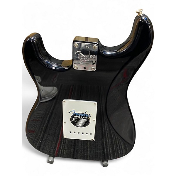 Used Fender Artist Series Eric Clapton Stratocaster Black Solid Body Electric Guitar