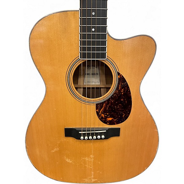 Used 2011 Martin OMC160GTE Natural Acoustic Electric Guitar