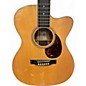 Used 2011 Martin OMC160GTE Natural Acoustic Electric Guitar