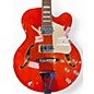 Used Ibanez AF75D Trans Orange Hollow Body Electric Guitar