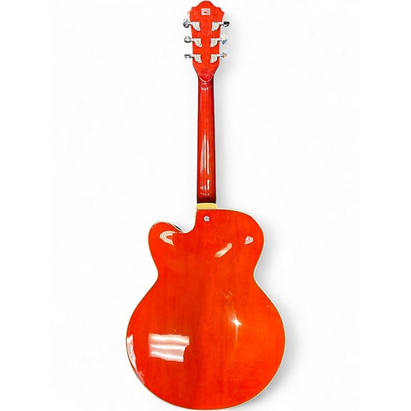 Used Ibanez AF75D Trans Orange Hollow Body Electric Guitar