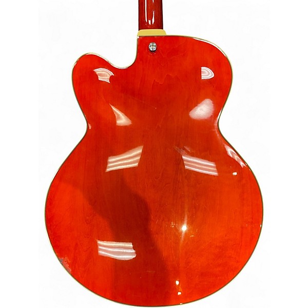 Used Ibanez AF75D Trans Orange Hollow Body Electric Guitar