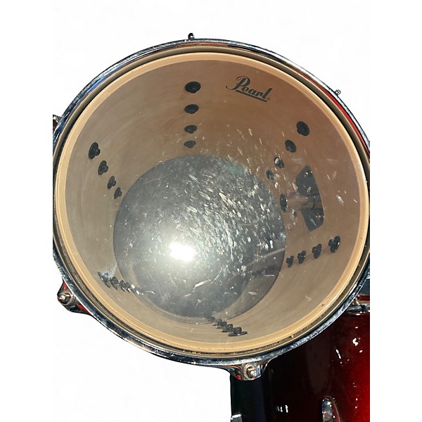 Used Pearl 5 Piece ROADSHOW WINE RED Drum Kit