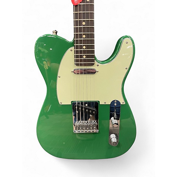 Used Fender PLAYER II TELECASTER GREEN Solid Body Electric Guitar