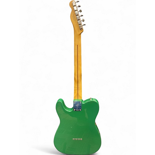 Used Fender PLAYER II TELECASTER GREEN Solid Body Electric Guitar