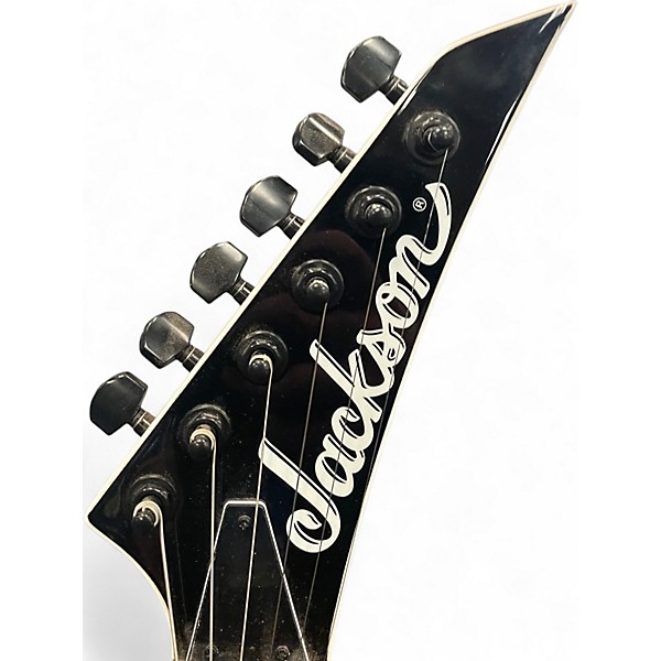 Used Jackson JS34Q Trans Red Solid Body Electric Guitar