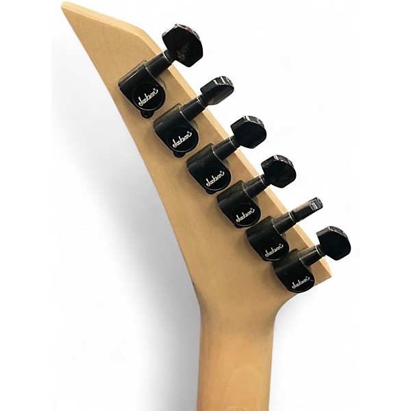 Used Jackson JS34Q Trans Red Solid Body Electric Guitar