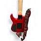 Used Jackson JS34Q Trans Red Solid Body Electric Guitar