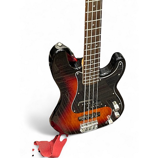 Used Squier PRECISSION BASS Sunburst Electric Bass Guitar