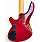 Used Schecter Guitar Research Omen 4 String Crimson Red Trans Electric Bass Guitar