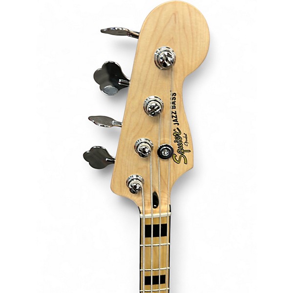 Used Squier Classic Vibe 70s Jazz Bass Natural Electric Bass Guitar