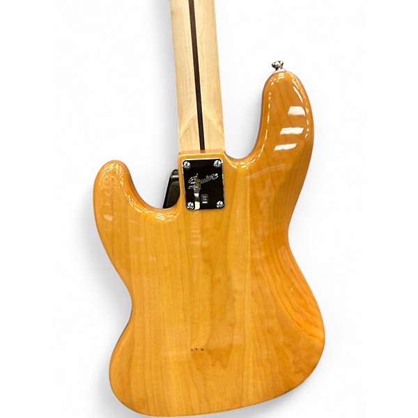 Used Squier Classic Vibe 70s Jazz Bass Natural Electric Bass Guitar